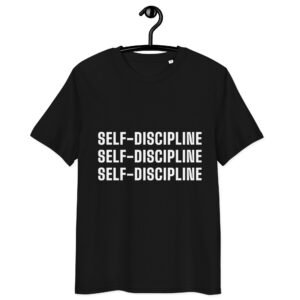 "Self-discipline" Black T-shirt