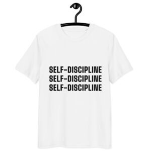 "Self-discipline" White T-shirt
